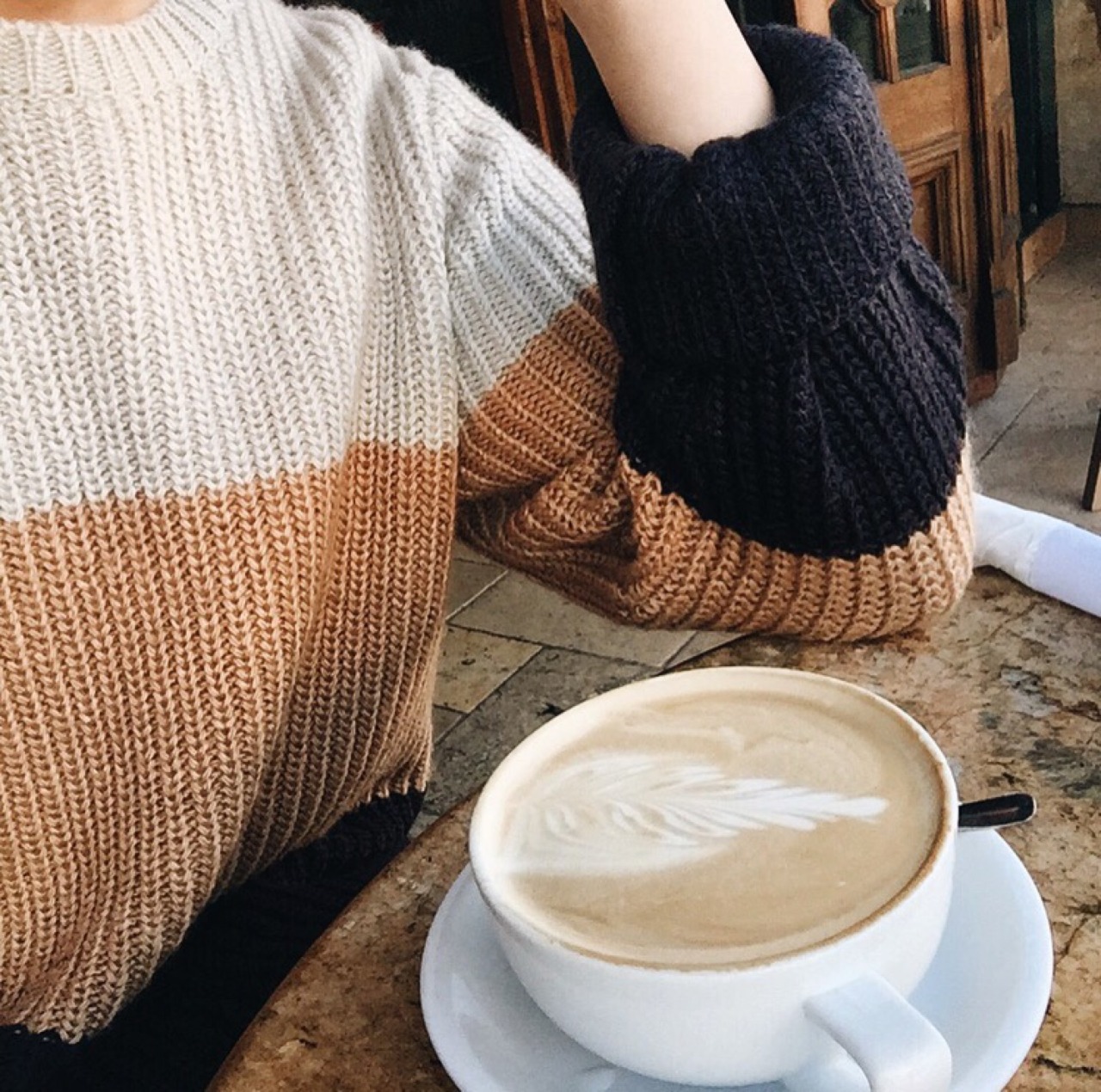 flowinguniverse:  Coffee as big as my face 