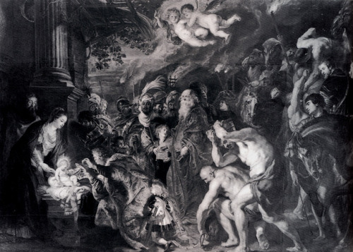 The Adoration of the Magi, 1609, Peter Paul RubensSize: 457x320 cm