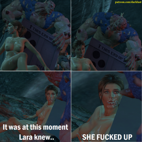 darklustsfm: there you are!Bad times for lara x_x 