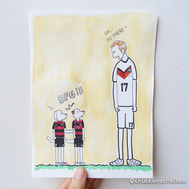 We love the BFG !!❤️
More football doodles on our instagram!