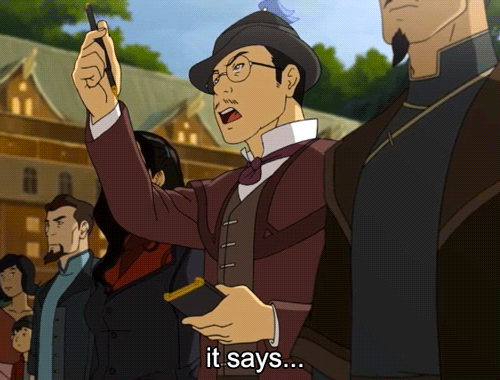 equalistmako:  okay are we completely sure Mako isn’t working part time as a journalist