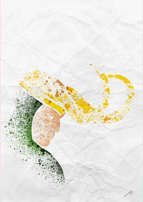 herochan:  Paint Splatter VillainsCreated by Arian Noveir  