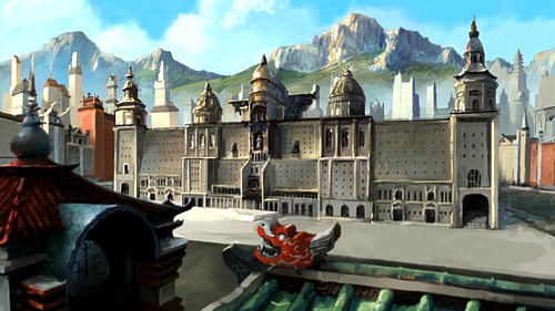 amailee:  Legend of Korra - Book 2: Spirits - Peacekeepers - Scenery images 