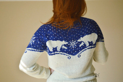 Polar Bear Sweater pattern is now up on Ravelry!More sizes are coming