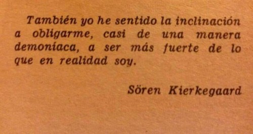 melancolirio:Sören Kierkegaard.