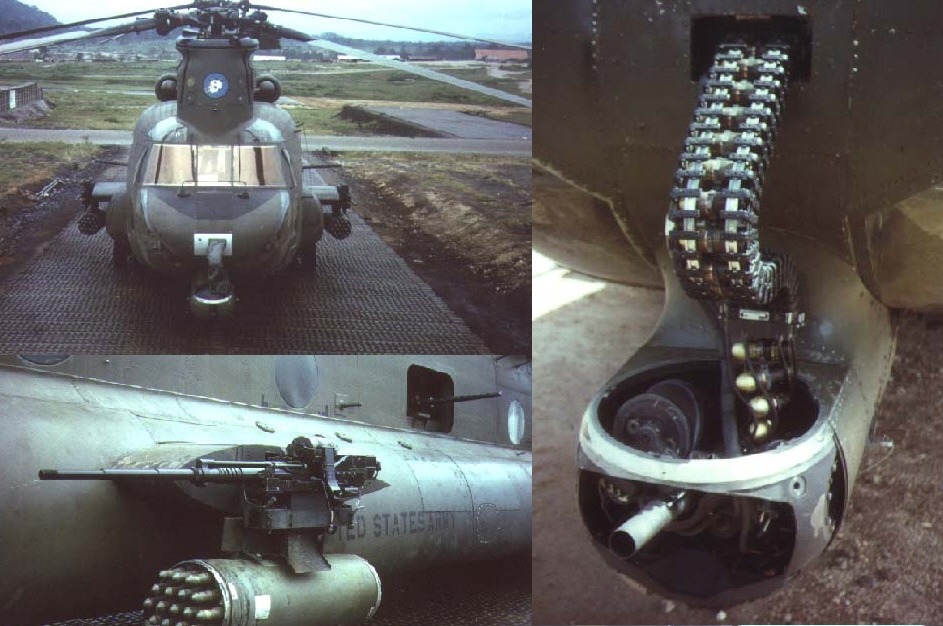 enrique262:  Boeing ACH-47A “Guns A Go-Go“ experimental gunship helicopter. 