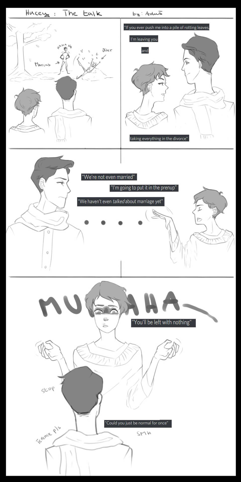 Another Small Comic! Hucey This Time!