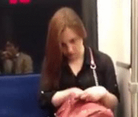 sixpenceee:  Look at what I found, this is ridiculously insane. She attacked him out of nowhere but her facial expressions and unnatural motions beforehand though.  Watch the video. It’s even freakier.  “The video shows a young woman digging