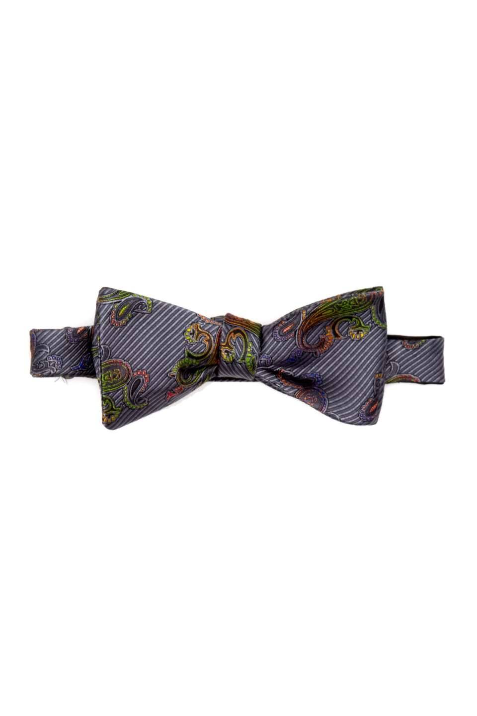 paisley-style:  Multi Paisley Silk Bow TieSearch for more Accessories by Bruno Piatelli