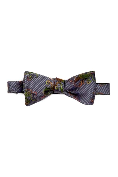 paisley-style:  Multi Paisley Silk Bow TieSearch for more Accessories by Bruno Piatelli on Wantering.