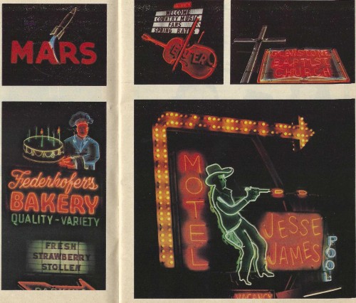 murdercycles:Neon signs of St. Louis, Missouriford times september 1980 
