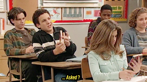 yinx1:Cory gets it. Cory Matthews ain’t here for your approval of blackface Mr. Feeny.