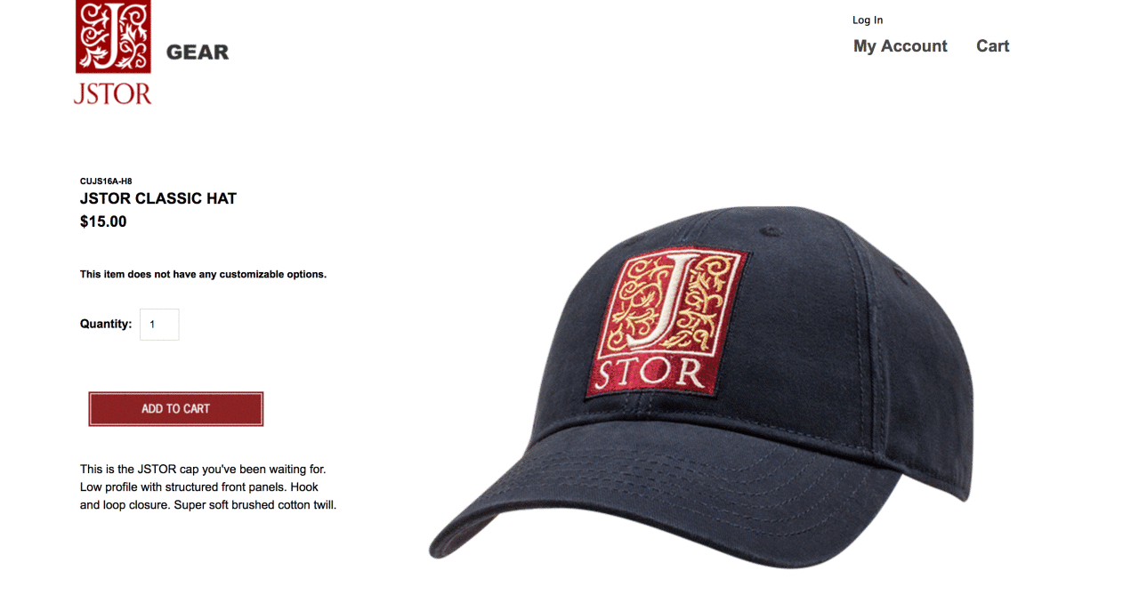 jstor merchandise
