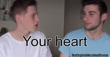 itsokaytoshine:  Aaron and Mitch do the boyfriend tag! Video here! 