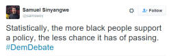 soundofthegenuine:  alwaysbewoke:  it’s completely understandable why the black community has no faith in the system. it clearly never has our backs.   white people’s collective interests are invested in extinguishing black people’s political will