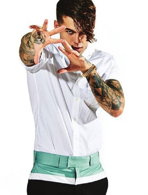rawbeautyexpress:    Stephen James @ Elite Models Photographed by Haley Ballard for ADON #8 http://rawbeautyexpress.tumblr.com/   