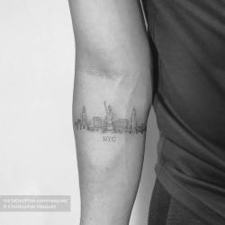 23 NYC Skyline Tattoos With Meanings  TattoosWin