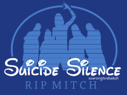 sowrongitsrebekah:  Suicide Silence, requested. I dont usually add the bottom text but i thought this obviously had to be done. I dont listen to them, but i understand how drastic his passing was to his family, friends, and the fanbase. RIP Mitch Lucker