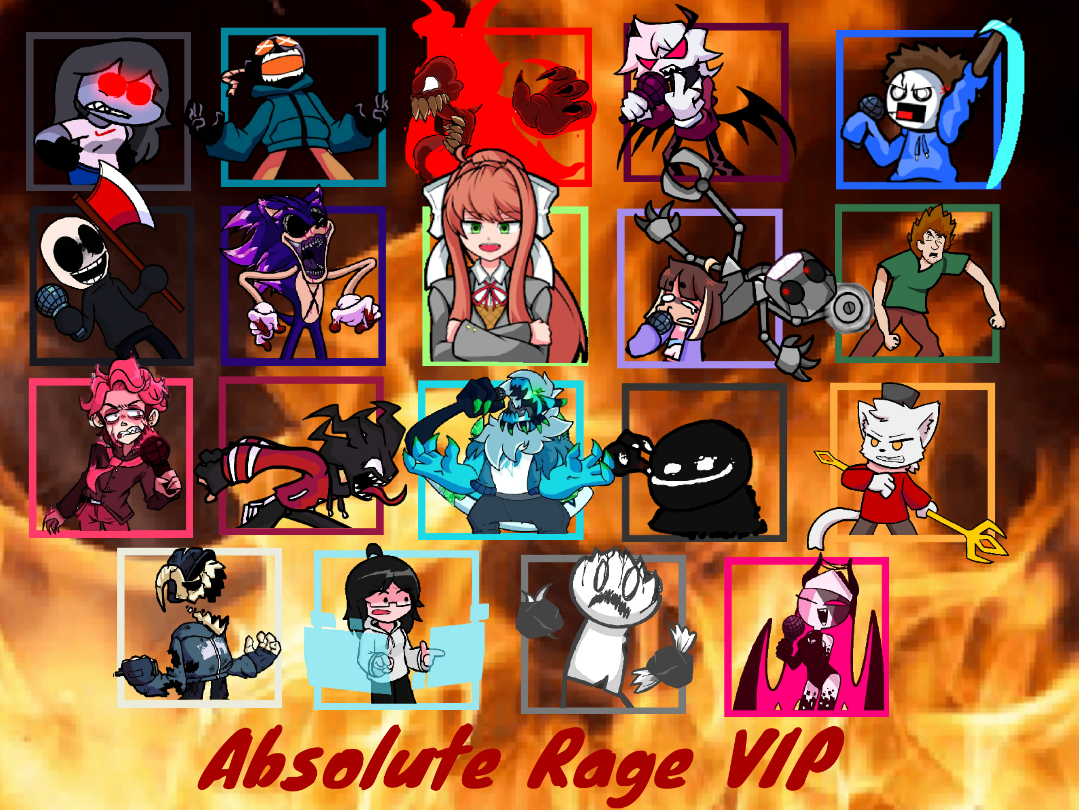 Joellesistersfluffy22 — Absolute Rage VIP Box Collage