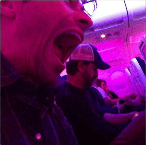 clarrisani:Matt Cohen and Richard Speight Jr on a plane, everyone!X X X X