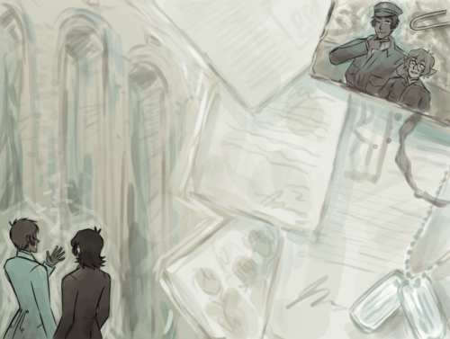 I&hellip; forgot to post this, oops. But here are my spreads for @lancezine! My writing partner was 