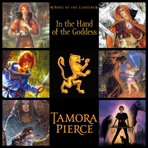 captainaragorn:bookshelf: In the Hand of the Goddess by T Pierce