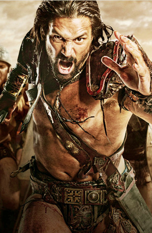 Manu Bennett as Crixus