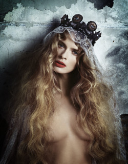 stormtrooperfashion:  Julia Stegner by Daniele &amp; Iango for Muse Magazine, Winter 2010