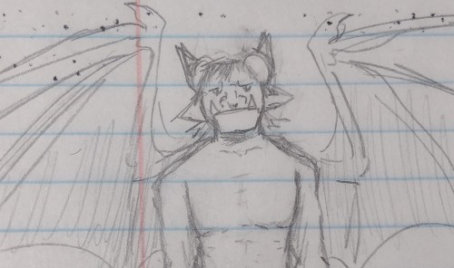 Not Saw Related At All, Except That I Drew Him In The Reverse Beartrap. Who Wants To See My Stupid Gargoyle