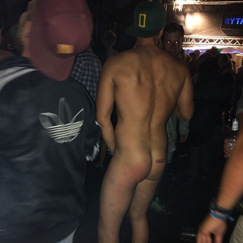 instalads:  Naked at a concert. 
