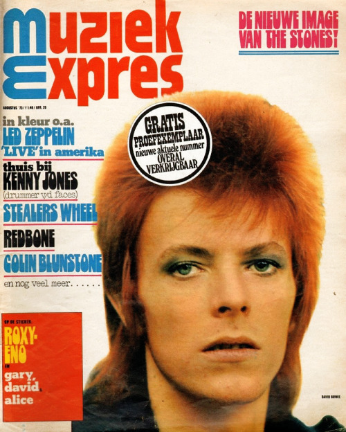 deact-deactivated-deactivated-d:  David Bowie feature in Muziek Expres magazine (August 1973) 