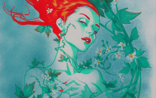 lesbianpoisonivy: poison ivy by joshua middleton