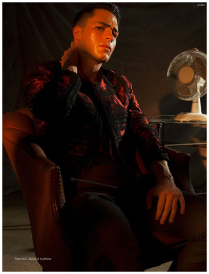 thecelebarchive:  Colton Haynes​ appears in a dark new fashion spread for Schön! magazine Photographed by Jack Waterlot.Pictures Gallery > http://bit.ly/tcacoltonhaynes