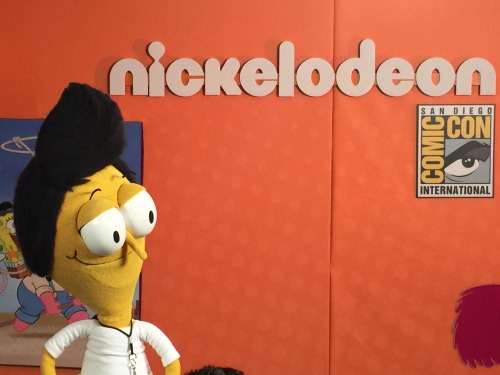 Duuudddeee!! Behind the scenes look at our sanjayandcraig​ puppet show at nickanimationstu
