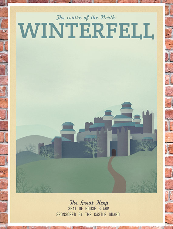 fanboycomicsnet:  Travel Posters For Everyone Who’s Bitter About Middle Earth and