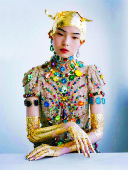 michaelkorpse:  JU XIAOWEN IN DOLCE &