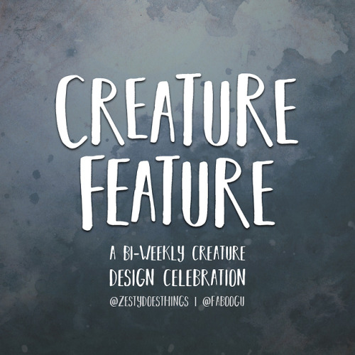 New theme for #CreatureFeature! This runs from tomorrow (11th) till 25th September. Join the discord