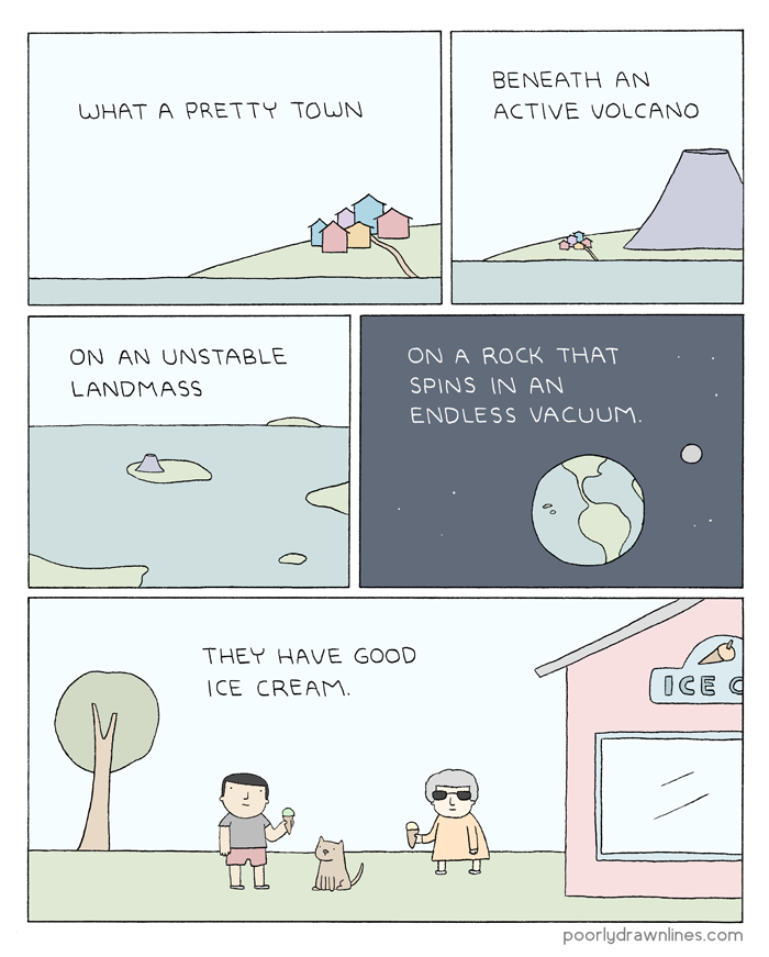 poorlydrawncomic:  Pretty Town 