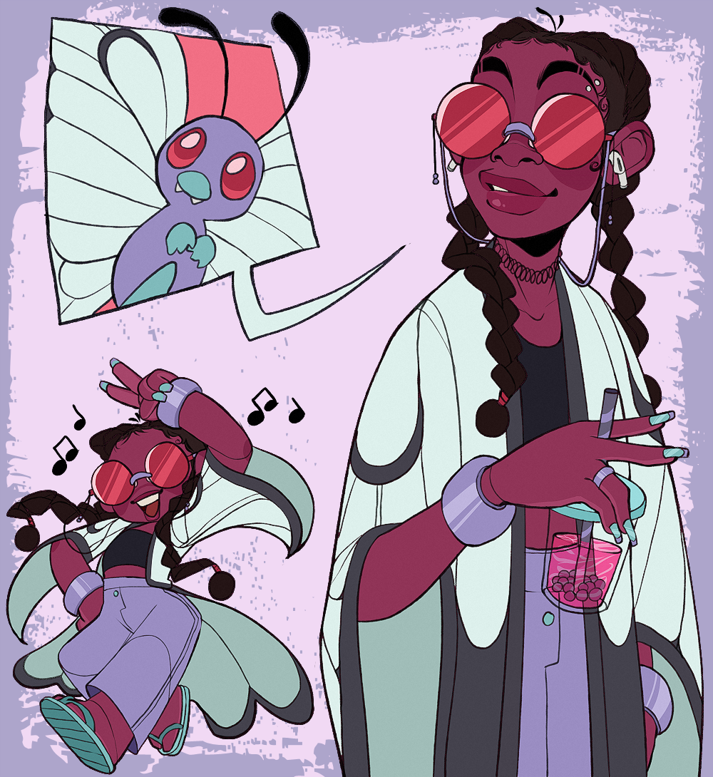 Southpauz Hey Everyone Check Out My Butterfree Gijinka Tumblr Pics