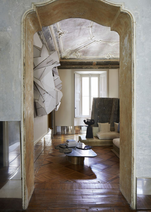 Another view of Vincenzo De Cotiis’ home, 