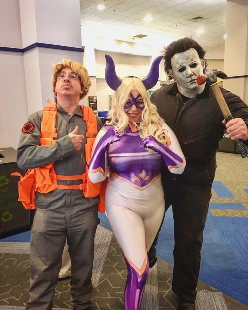 Matt, Mt. Lady, &amp; Big Mike at Central Florida Comic Con! . . . . . . #centralfloridacomiccon