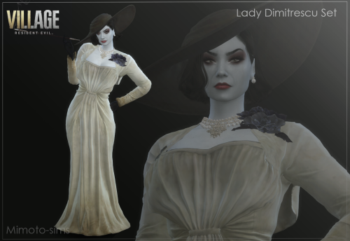 Resident Evil 8 Village Lady Dimitrescu SetExtracted from original game by Sticklove;Converted by me