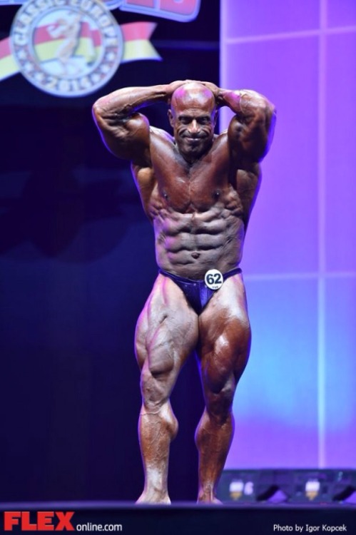muscleaddictza:  Michael Kefalianos - 2014 IFBB Arnold Europe