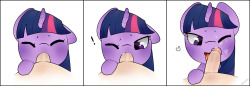 Twilight Sparkle facial and blowjob!Semi-requested