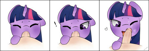 XXX Twilight Sparkle facial and blowjob!Semi-requested photo