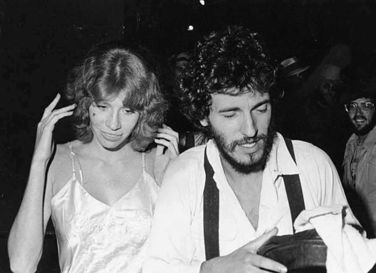 The Lady Eventually, Bruce Springsteen and girlfriend Karen Darvin on a...