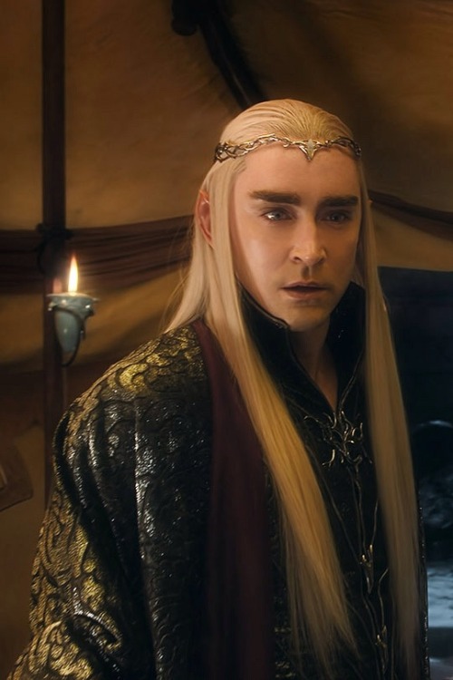 thranduilfanfictioner: “You will forgive me if I finish this.” - King Thranduil, The Ho