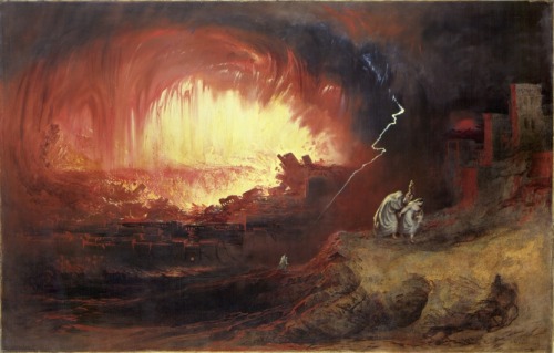 John Martin - The Destruction of Sodom and Gomorrah (1852)