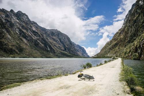 dfitzger: by @theradavist: Why go around a glacial lake when you can go through it? Photo by @rmdub 