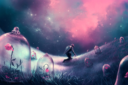 asylum-art:  Fantaisy Digital Paintings by Cyril Rolando artist on tumblr A clinical psychologist by day, Cyril Rolando (aka AquaSixio) spends his free time creating beautifully surreal, digital artwork that portray fantastic scenes and worlds. Tags: